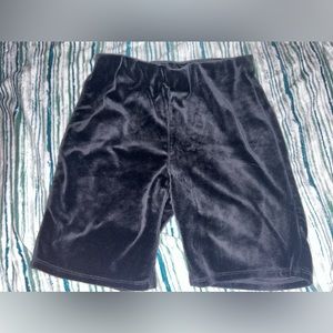 Juicy couture velour bike shorts